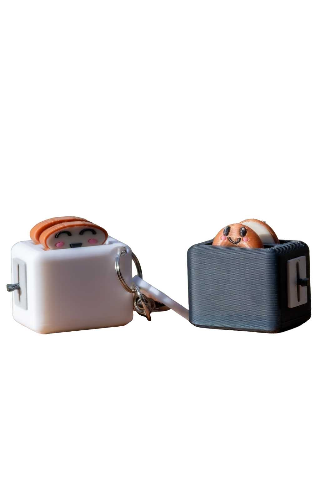 Toasty Fidget Keychain