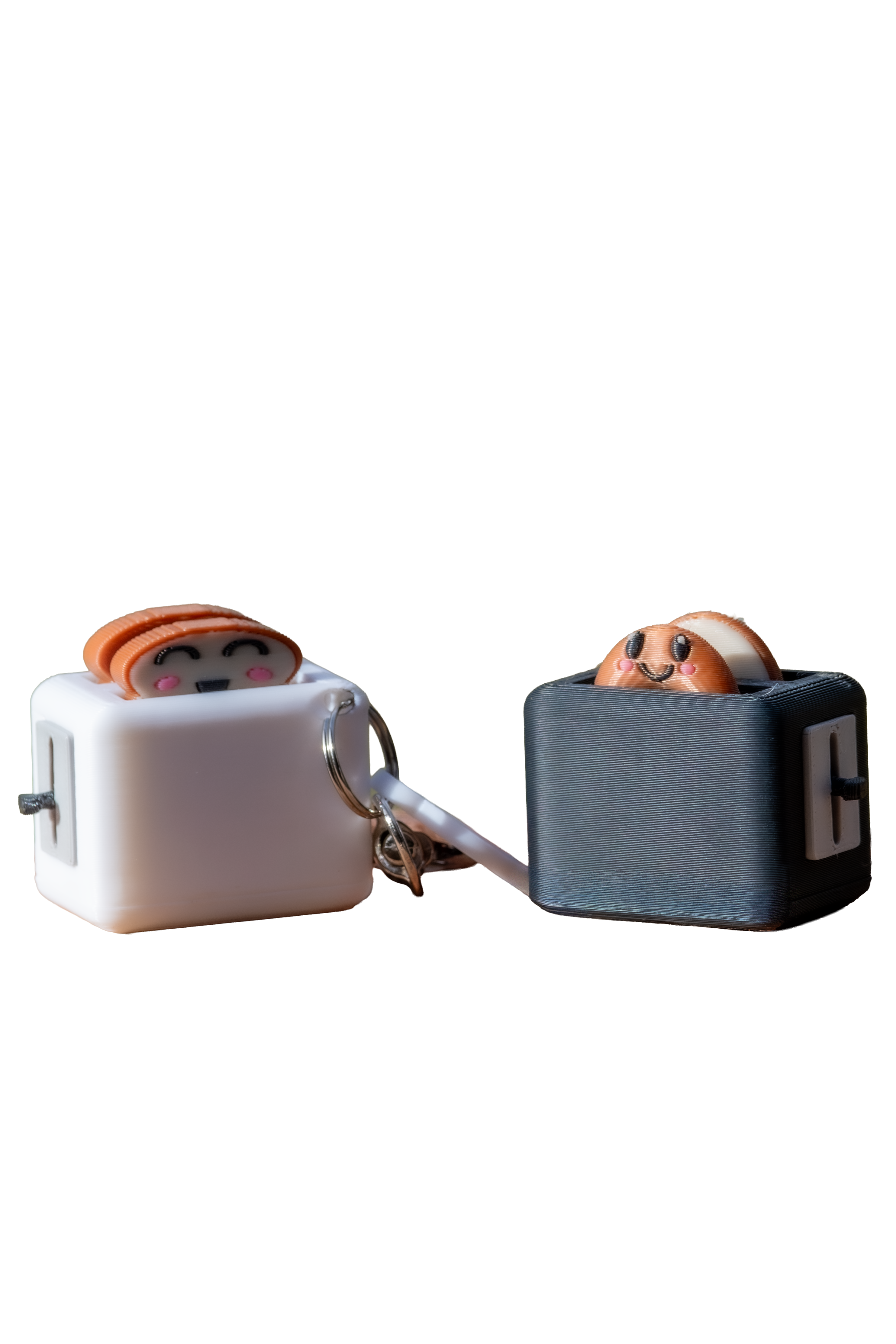 Toasty Fidget Keychain