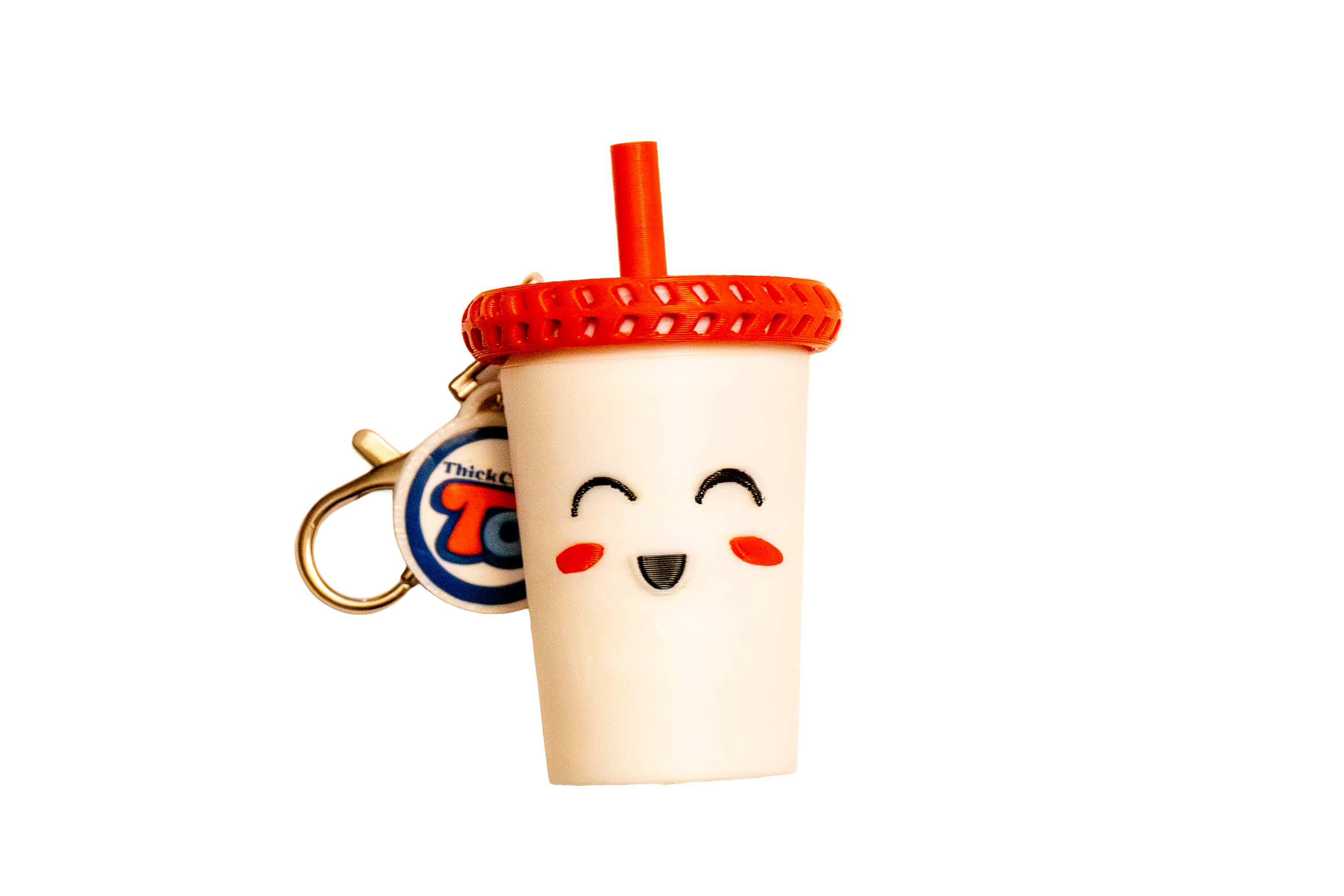 Milkshake Fidget Keychain