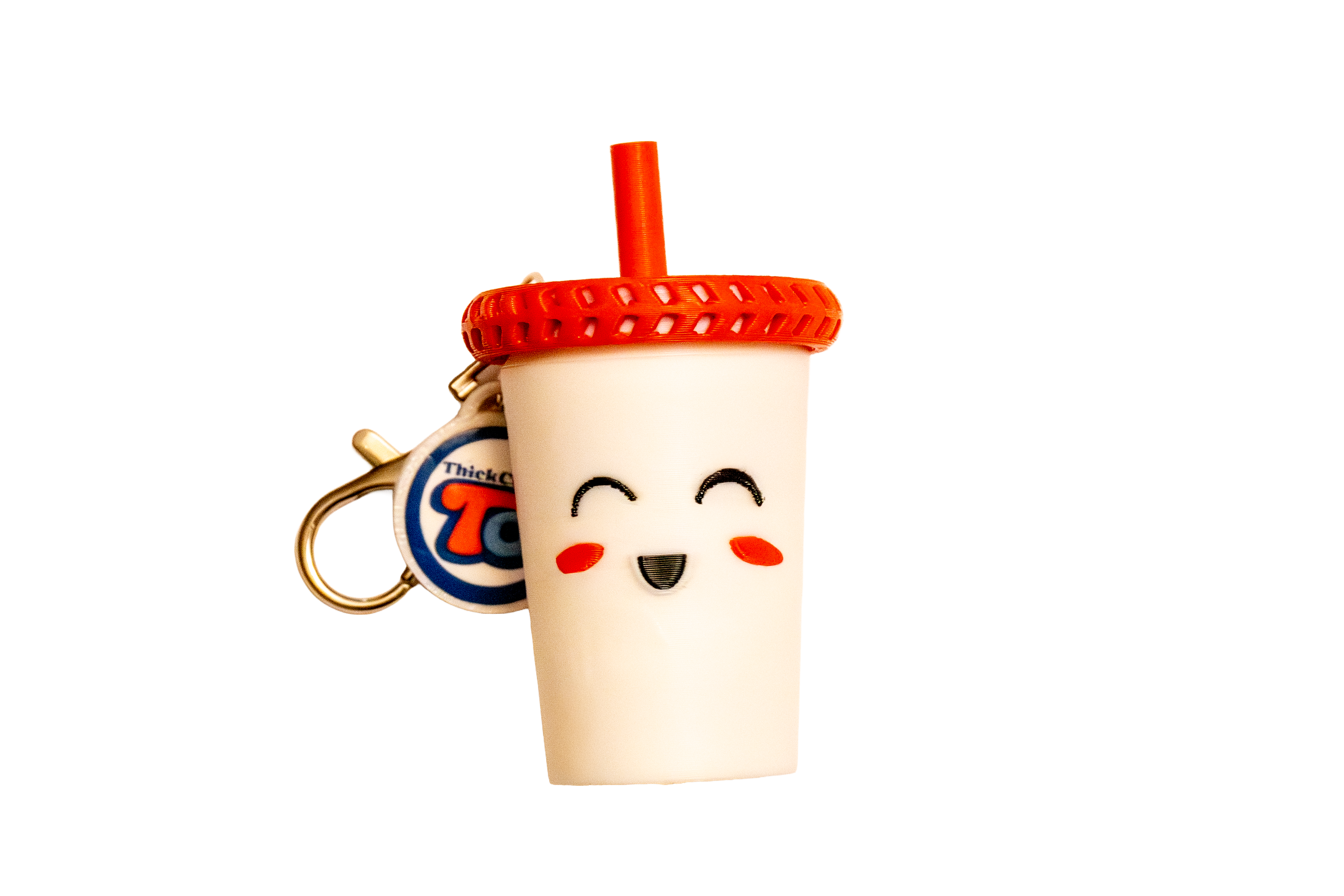 Milkshake Fidget Keychain